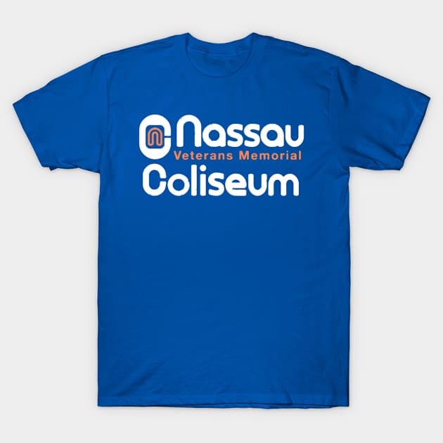 Nassau Veterans Memorial Coliseum T-Shirt by jordan5L